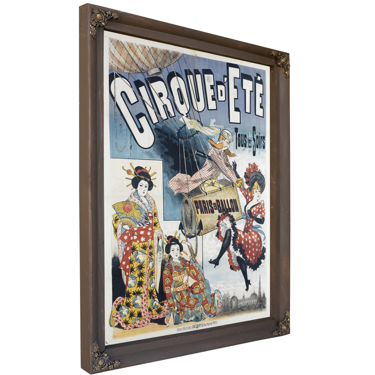 Cirque D Ete Tous Les Soirs Paris En By Vintage Circus Posters