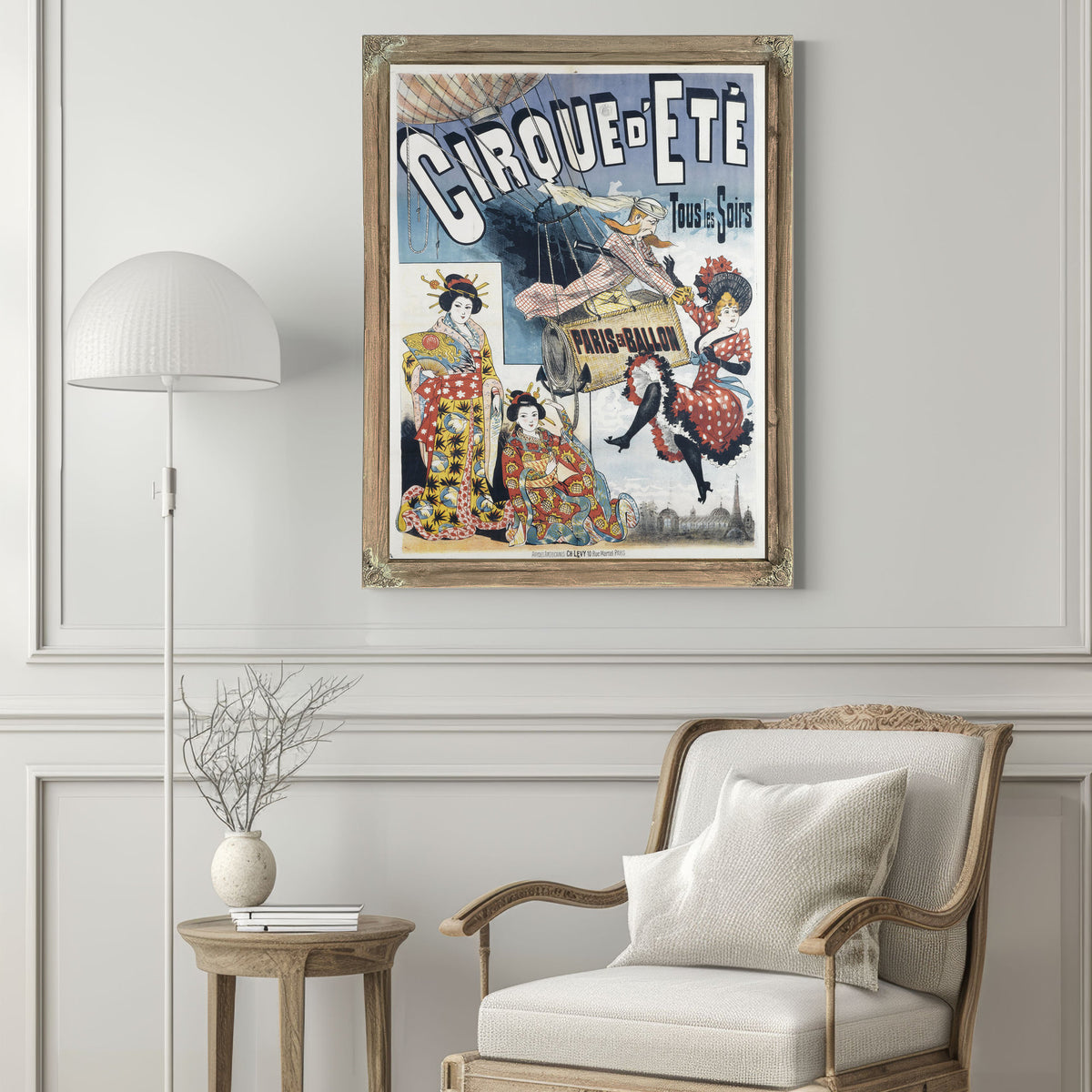 Cirque D Ete Tous Les Soirs Paris En By Vintage Circus Posters