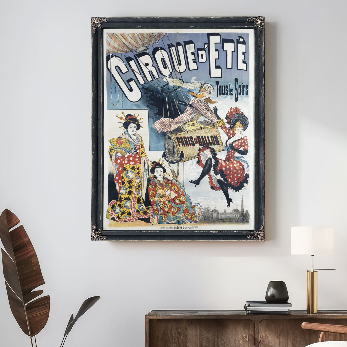 Cirque D Ete Tous Les Soirs Paris En By Vintage Circus Posters