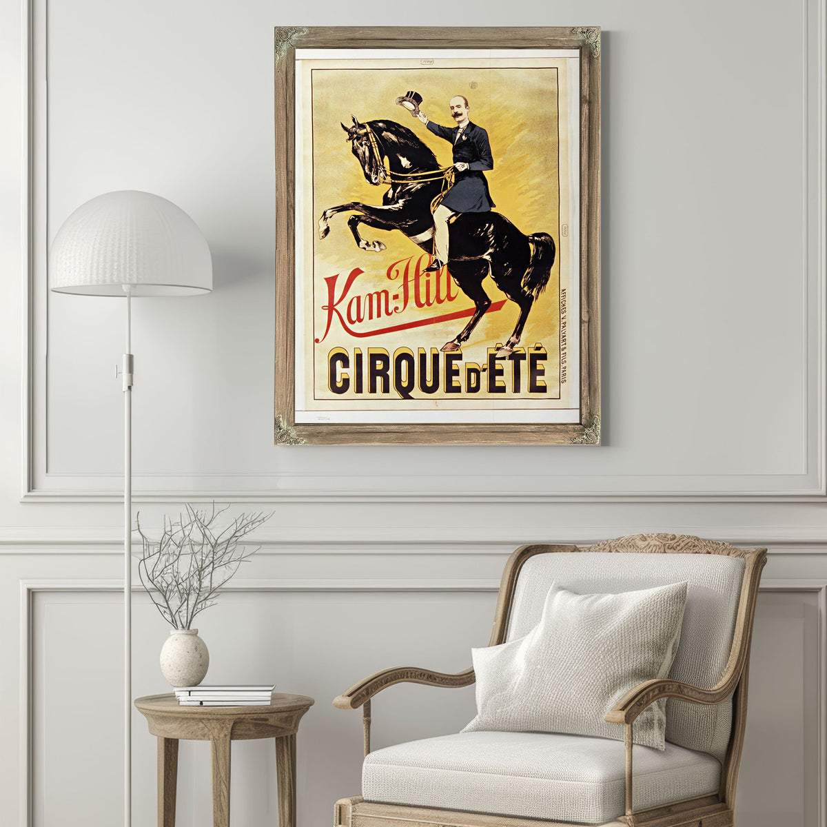 Cirque D Eteu Kam Hill Affiche Non By Vintage Circus Posters