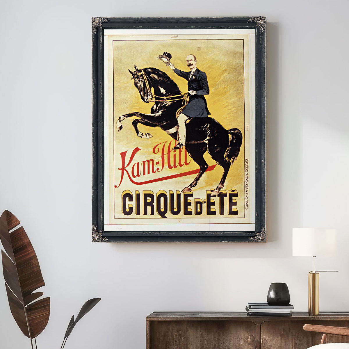 Cirque D Eteu Kam Hill Affiche Non By Vintage Circus Posters