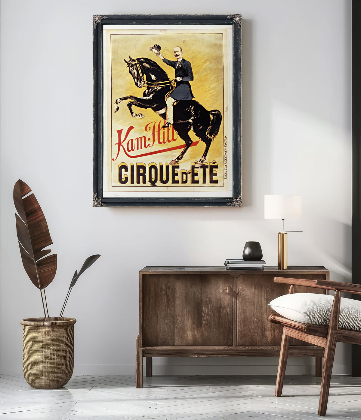 Cirque D Eteu Kam Hill Affiche Non By Vintage Circus Posters