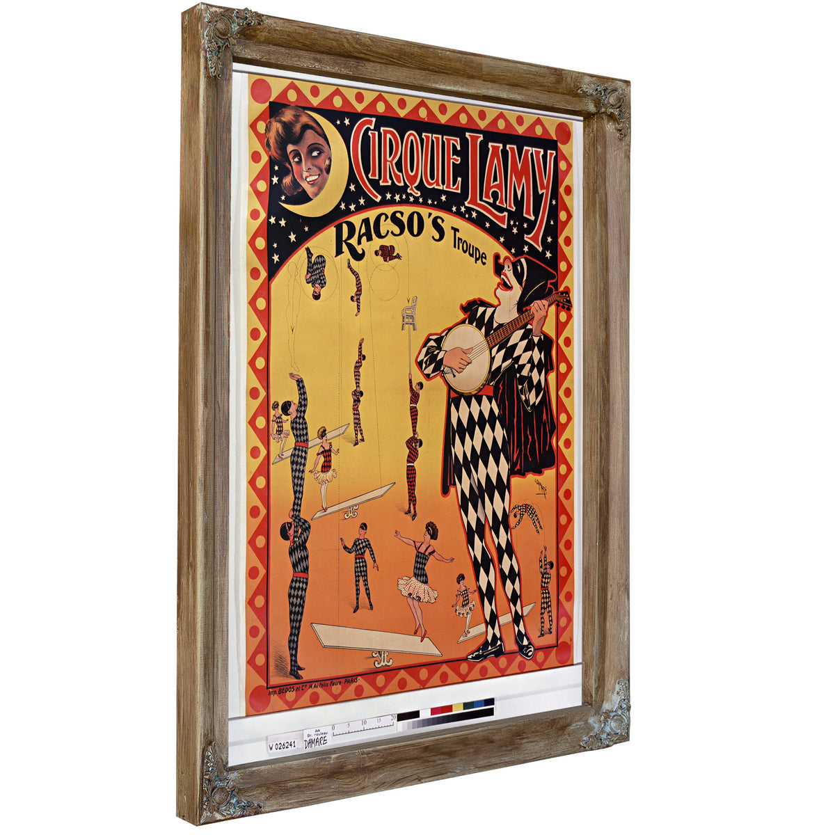 Cirque Lamy Racso S Troupe By Vintage Circus Posters