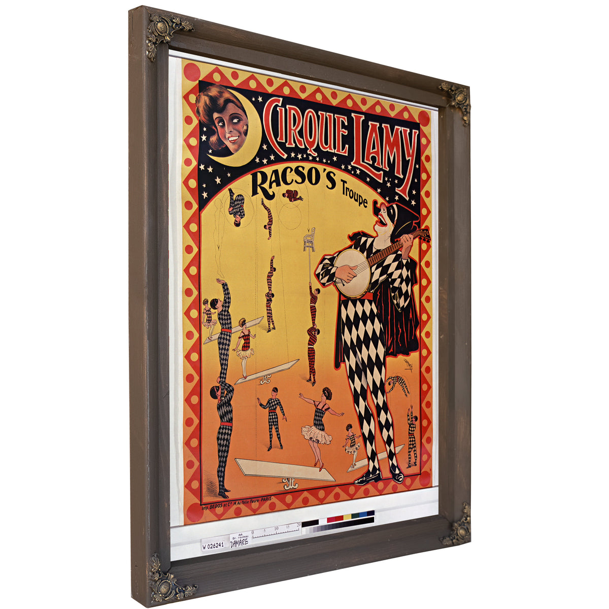 Cirque Lamy Racso S Troupe By Vintage Circus Posters