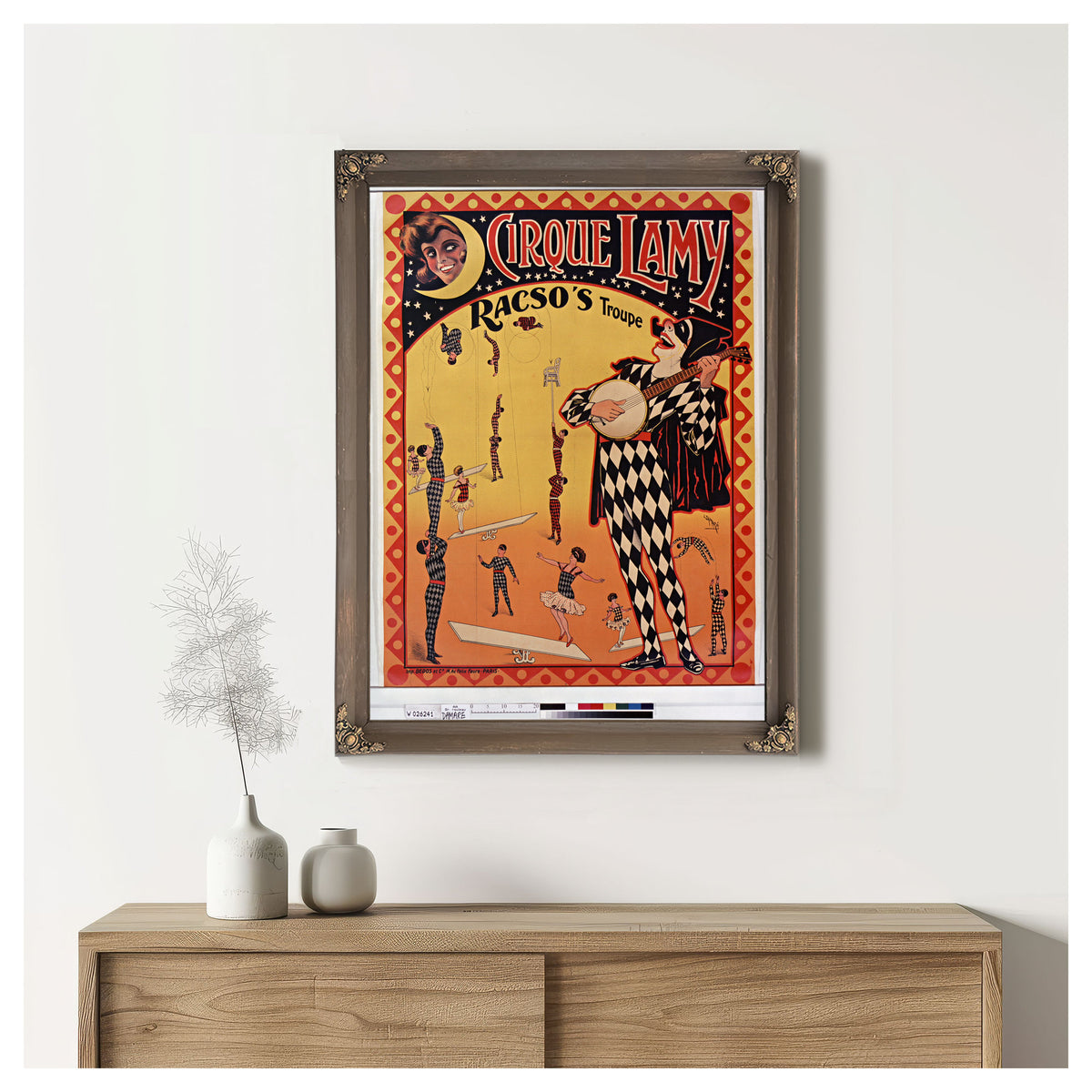 Cirque Lamy Racso S Troupe By Vintage Circus Posters