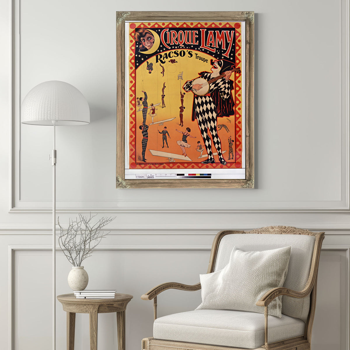 Cirque Lamy Racso S Troupe By Vintage Circus Posters