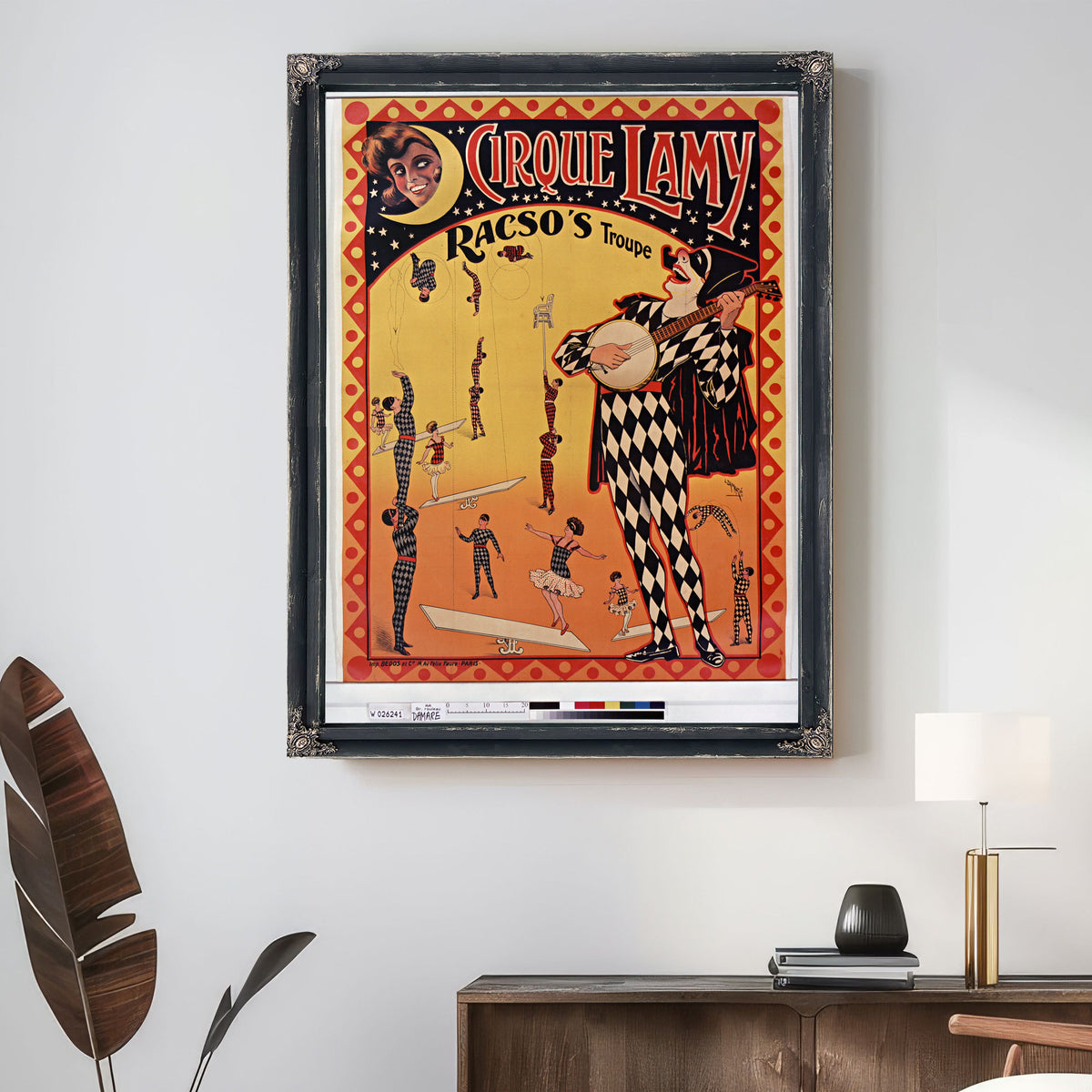 Cirque Lamy Racso S Troupe By Vintage Circus Posters