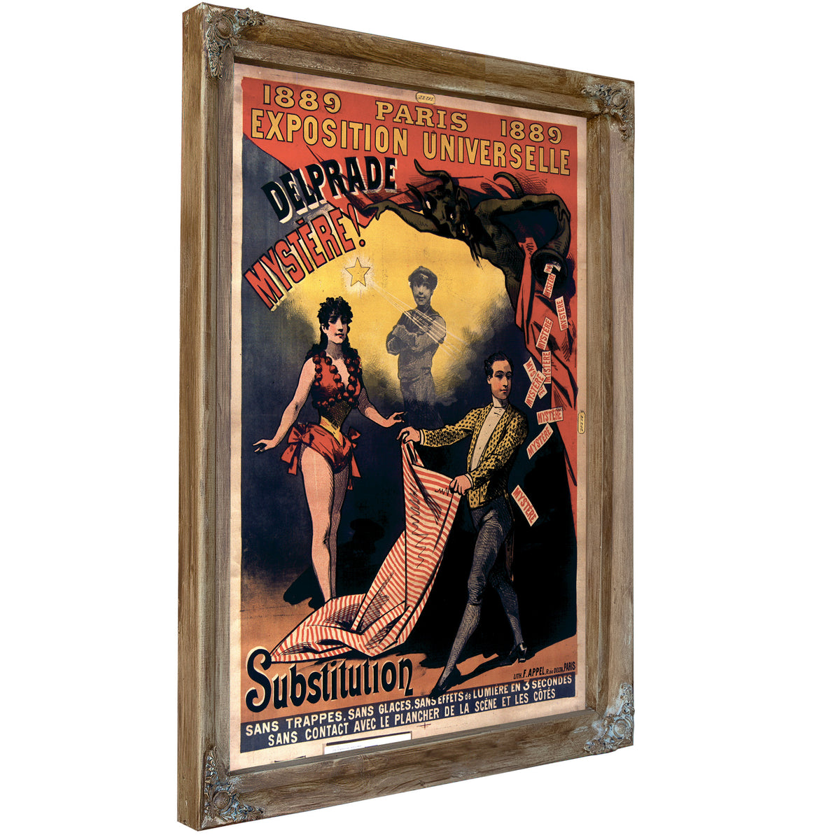Delprade Mystecre By Vintage Circus Posters