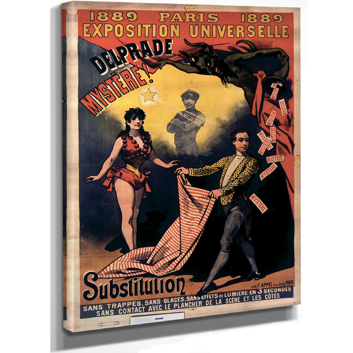 Delprade Mystecre By Vintage Circus Posters