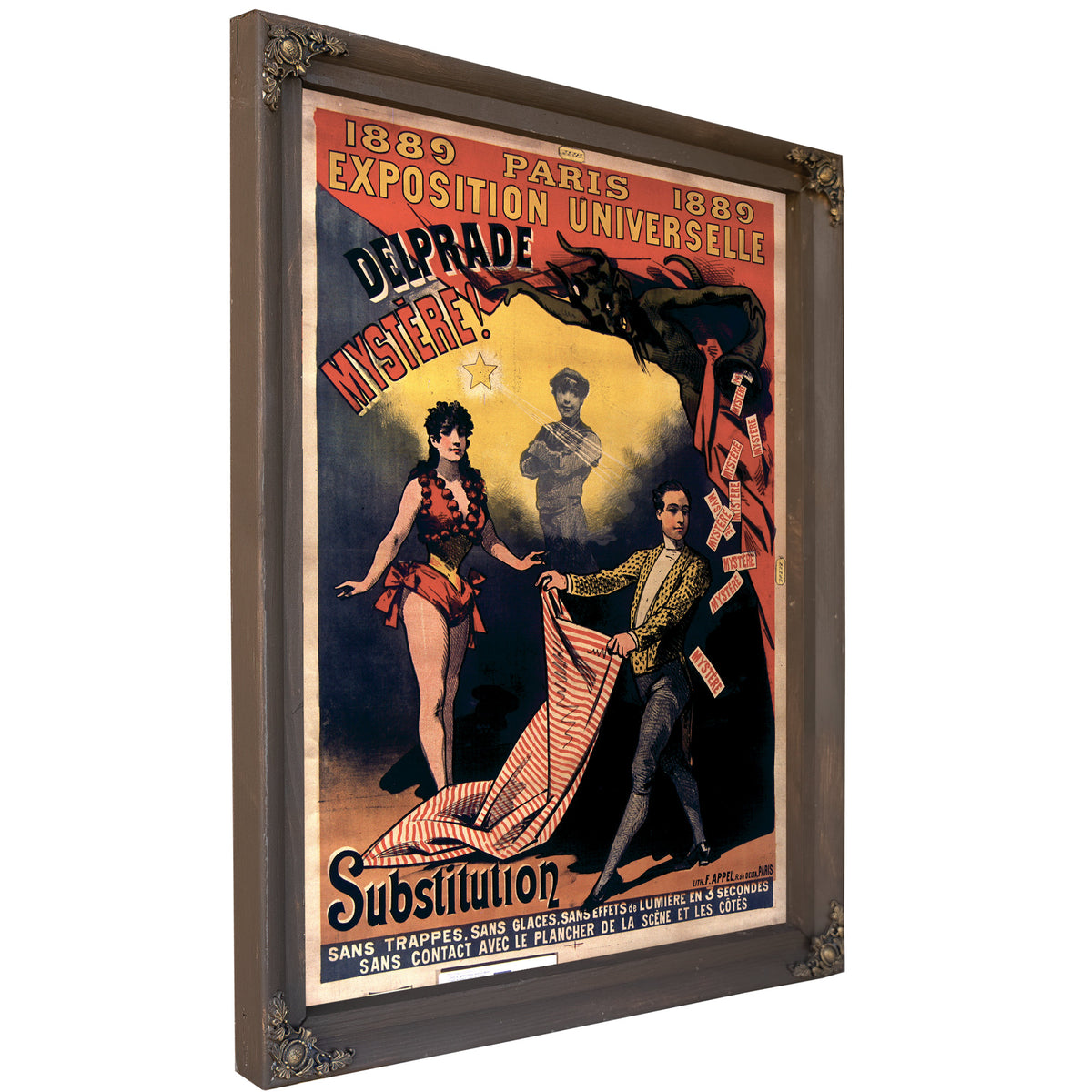 Delprade Mystecre By Vintage Circus Posters
