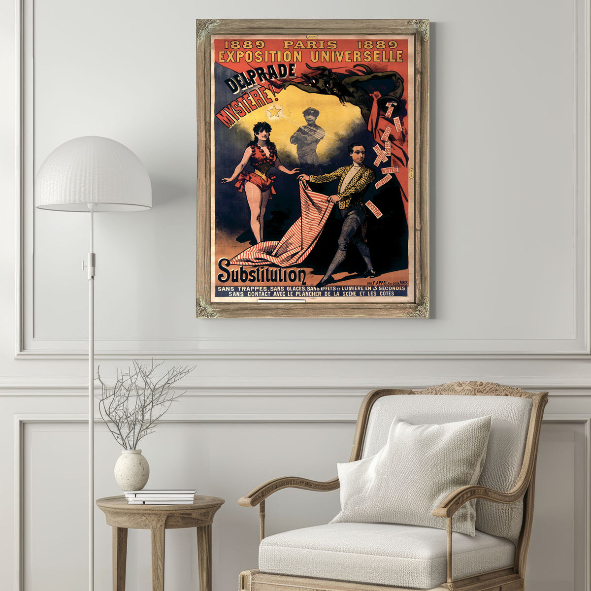 Delprade Mystecre By Vintage Circus Posters
