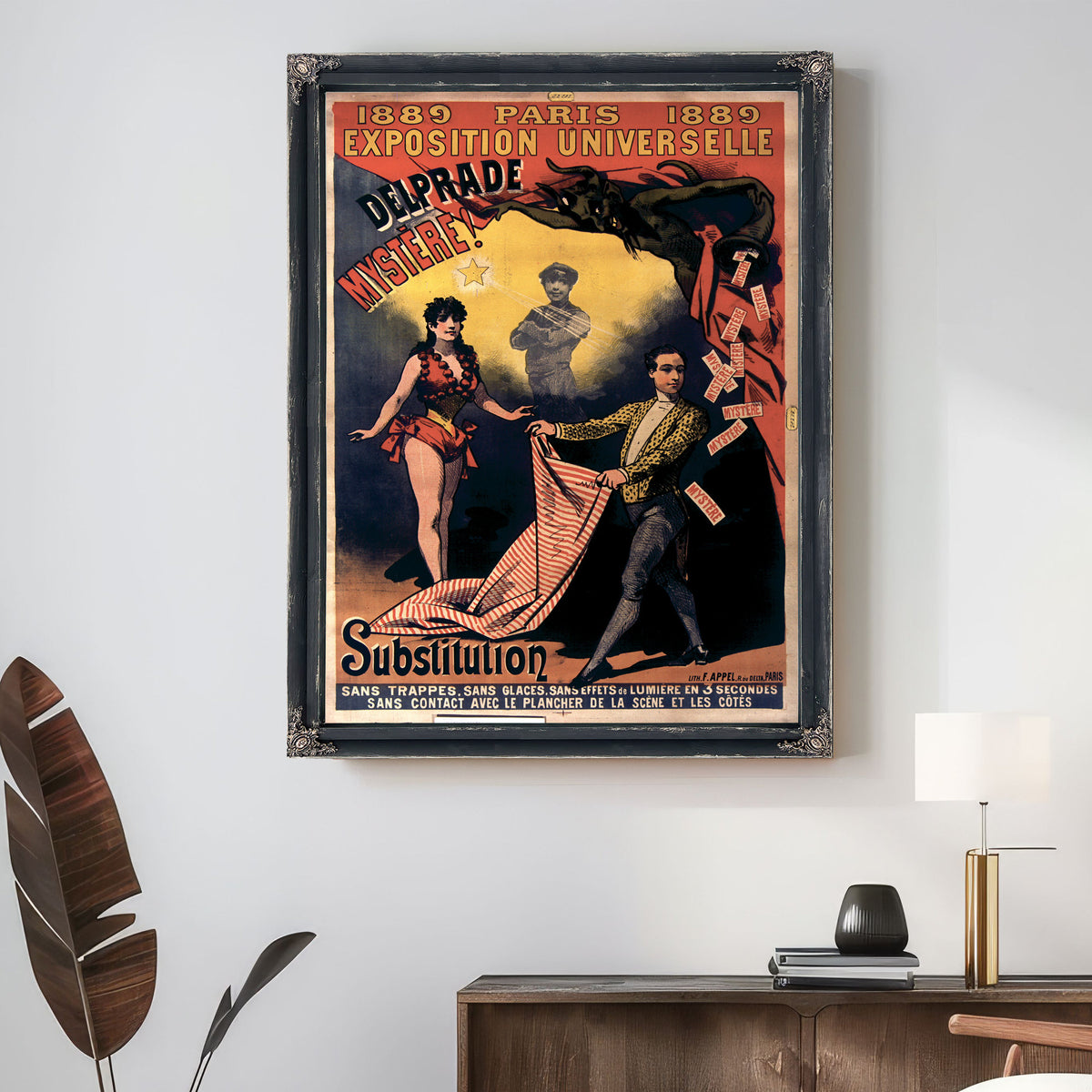 Delprade Mystecre By Vintage Circus Posters
