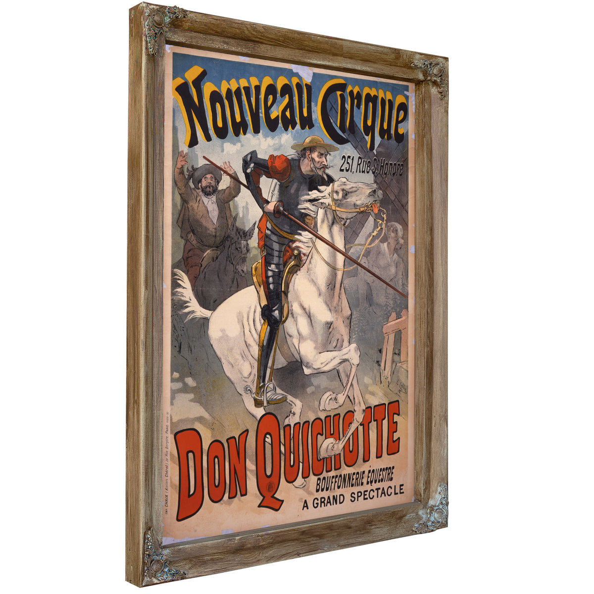 Don Quichotte Bouffonnerie Euquestre By Vintage Circus Posters