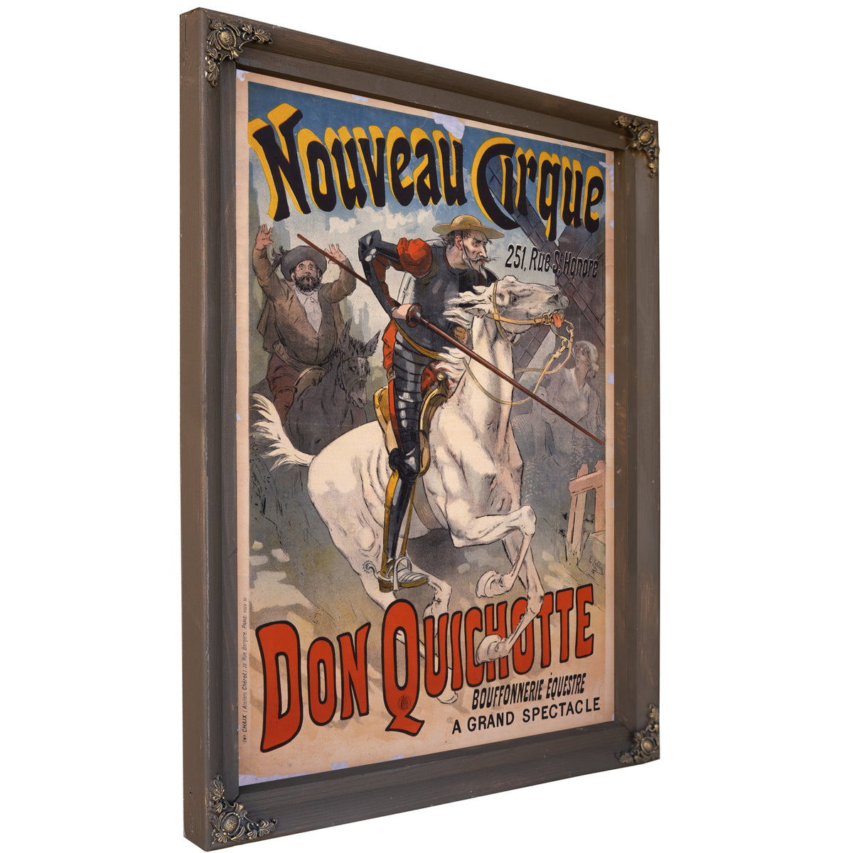 Don Quichotte Bouffonnerie Euquestre By Vintage Circus Posters