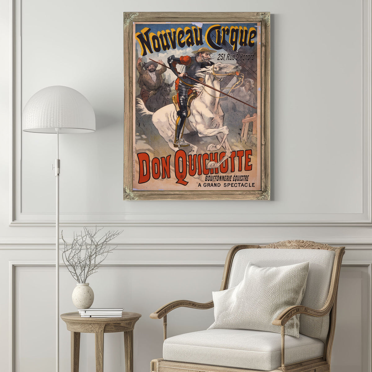 Don Quichotte Bouffonnerie Euquestre By Vintage Circus Posters