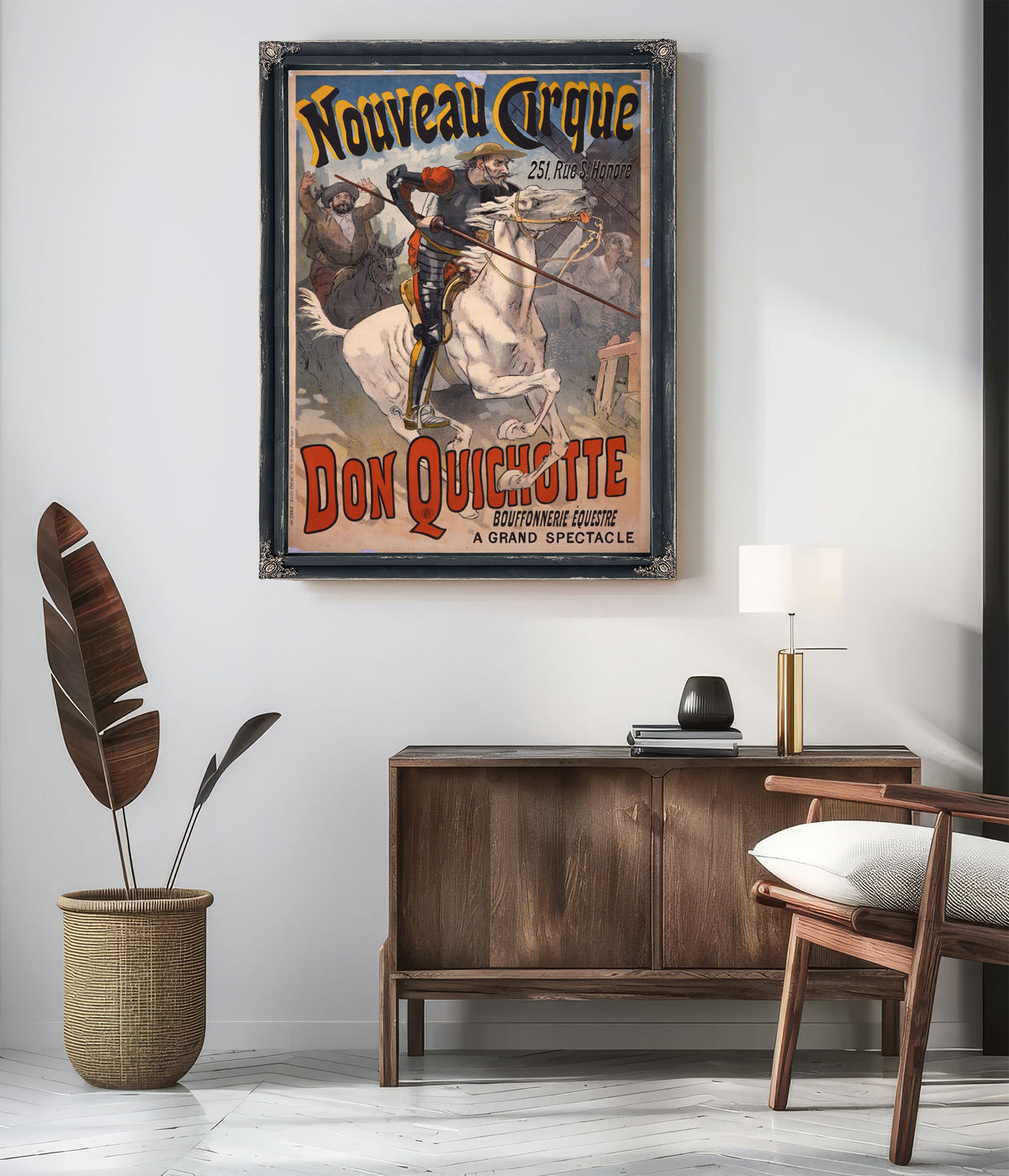 Don Quichotte Bouffonnerie Euquestre By Vintage Circus Posters