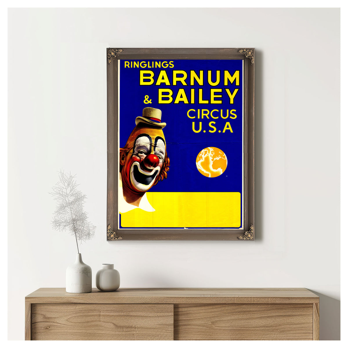 Dr Hunter Papers By Vintage Circus Posters