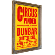 Dr Hunter Papers Circus Poster 11 By Vintage Circus Posters