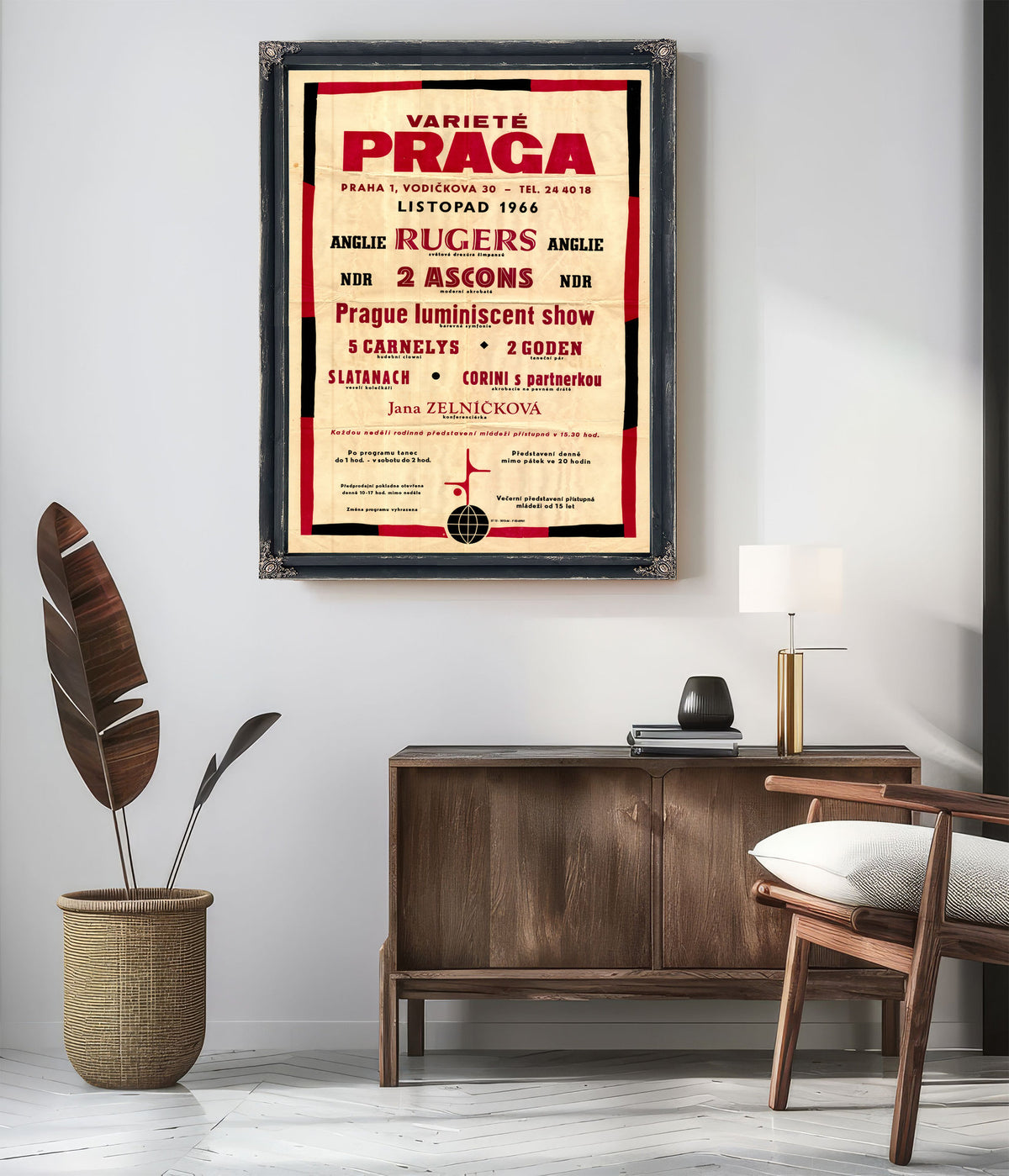 Dr Hunter Papers Circus Poster 2 By Vintage Circus Posters