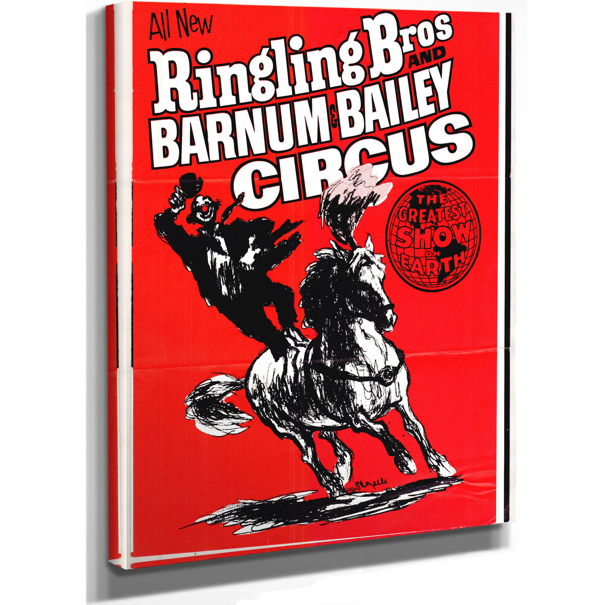 Dr Hunter Papers Circus Poster 3 By Vintage Circus Posters