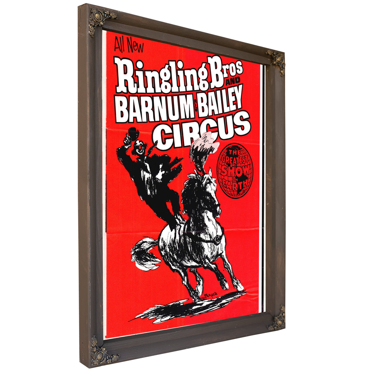 Dr Hunter Papers Circus Poster 3 By Vintage Circus Posters
