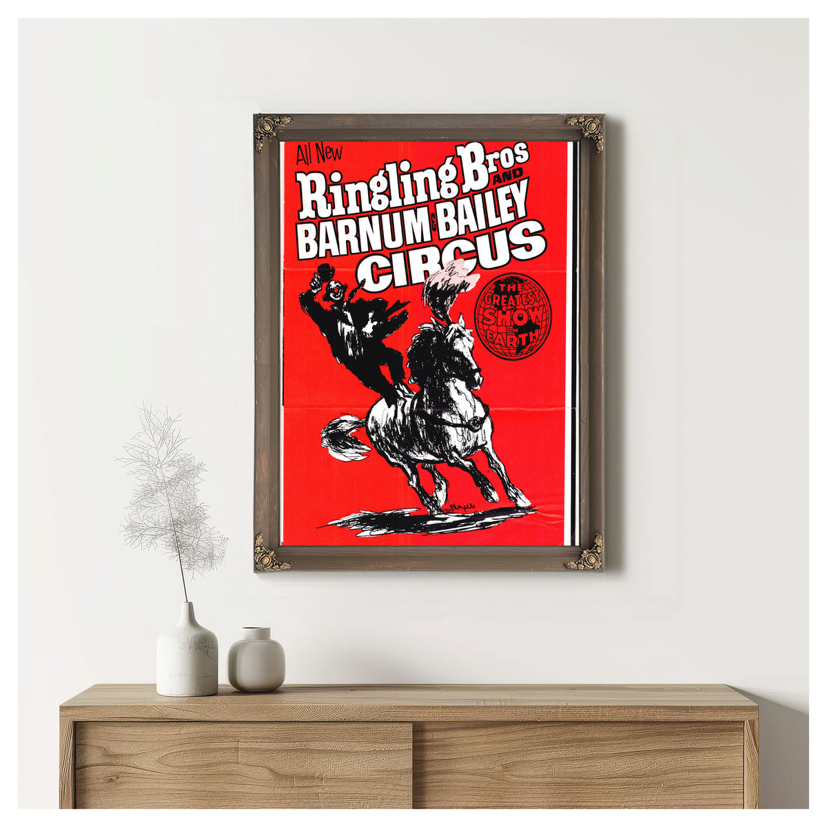 Dr Hunter Papers Circus Poster 3 By Vintage Circus Posters