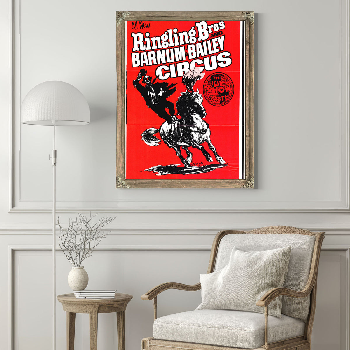 Dr Hunter Papers Circus Poster 3 By Vintage Circus Posters