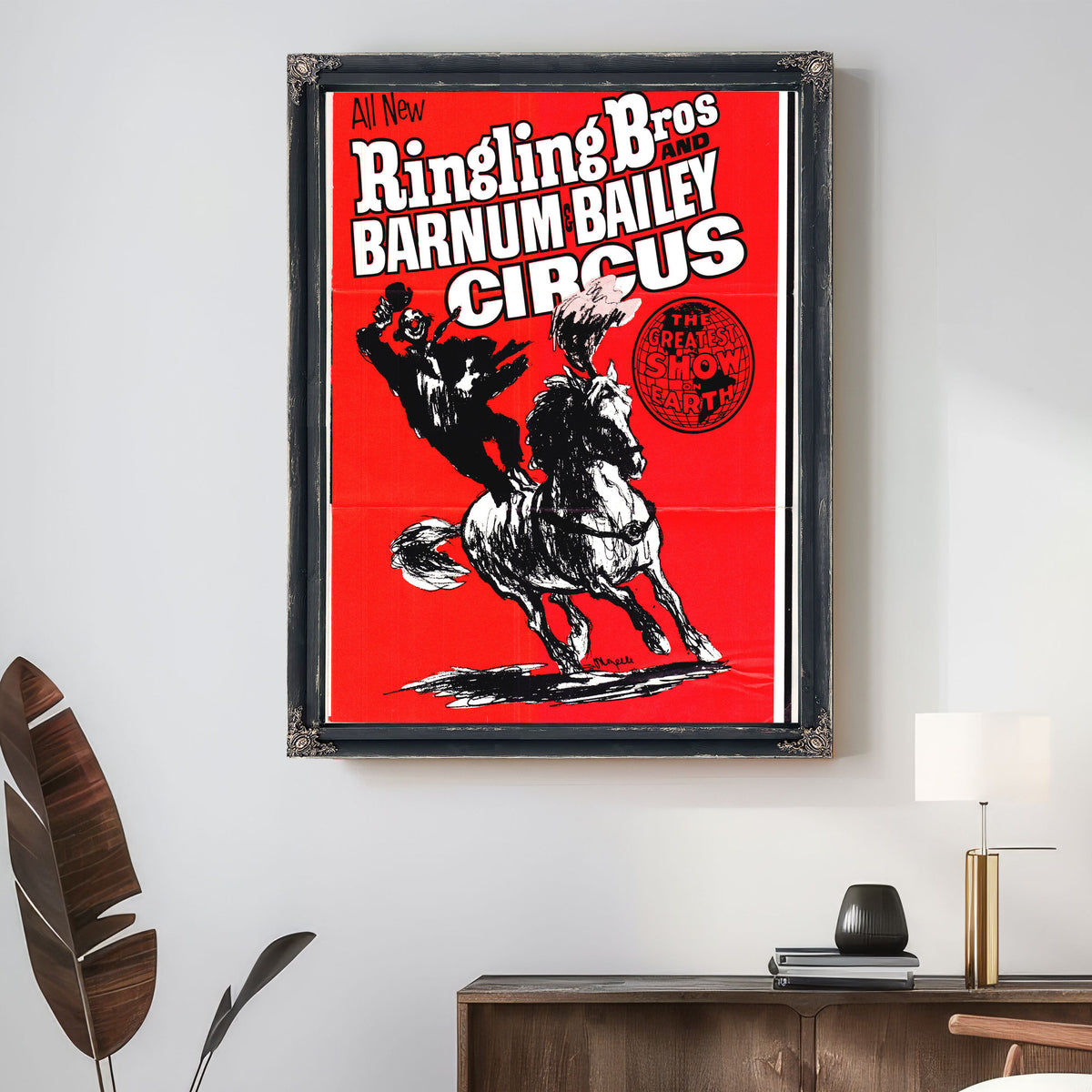Dr Hunter Papers Circus Poster 3 By Vintage Circus Posters
