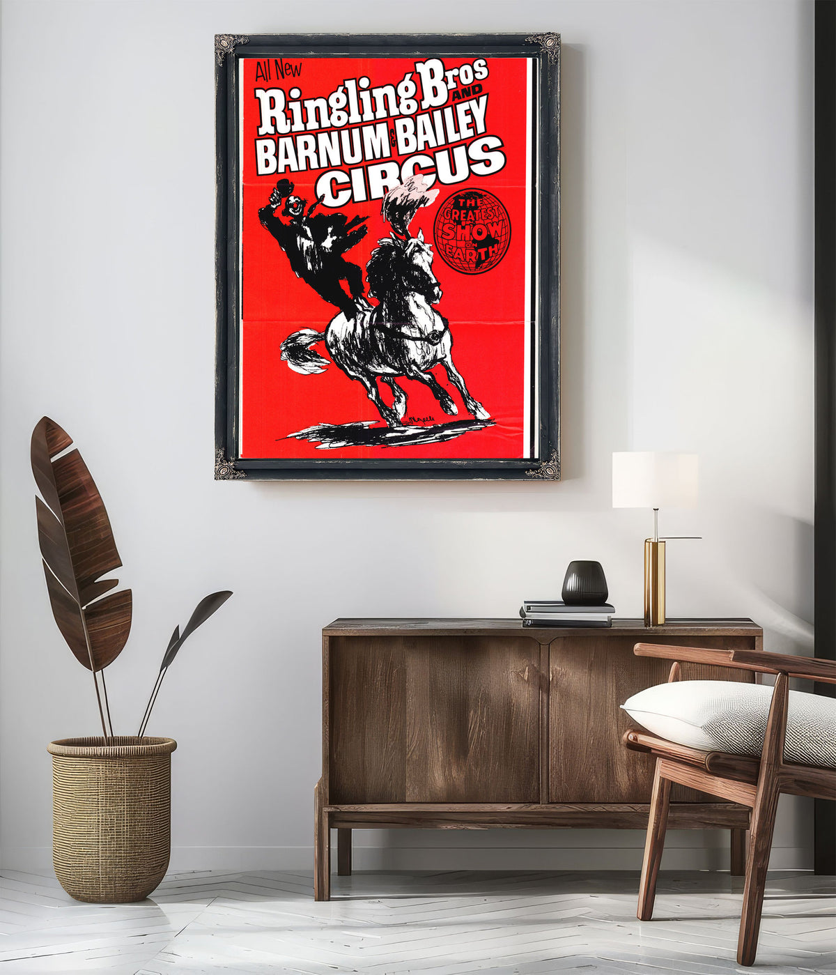 Dr Hunter Papers Circus Poster 3 By Vintage Circus Posters