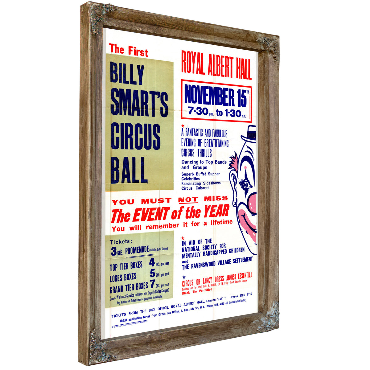 Dr Hunter Papers Circus Poster 6 By Vintage Circus Posters