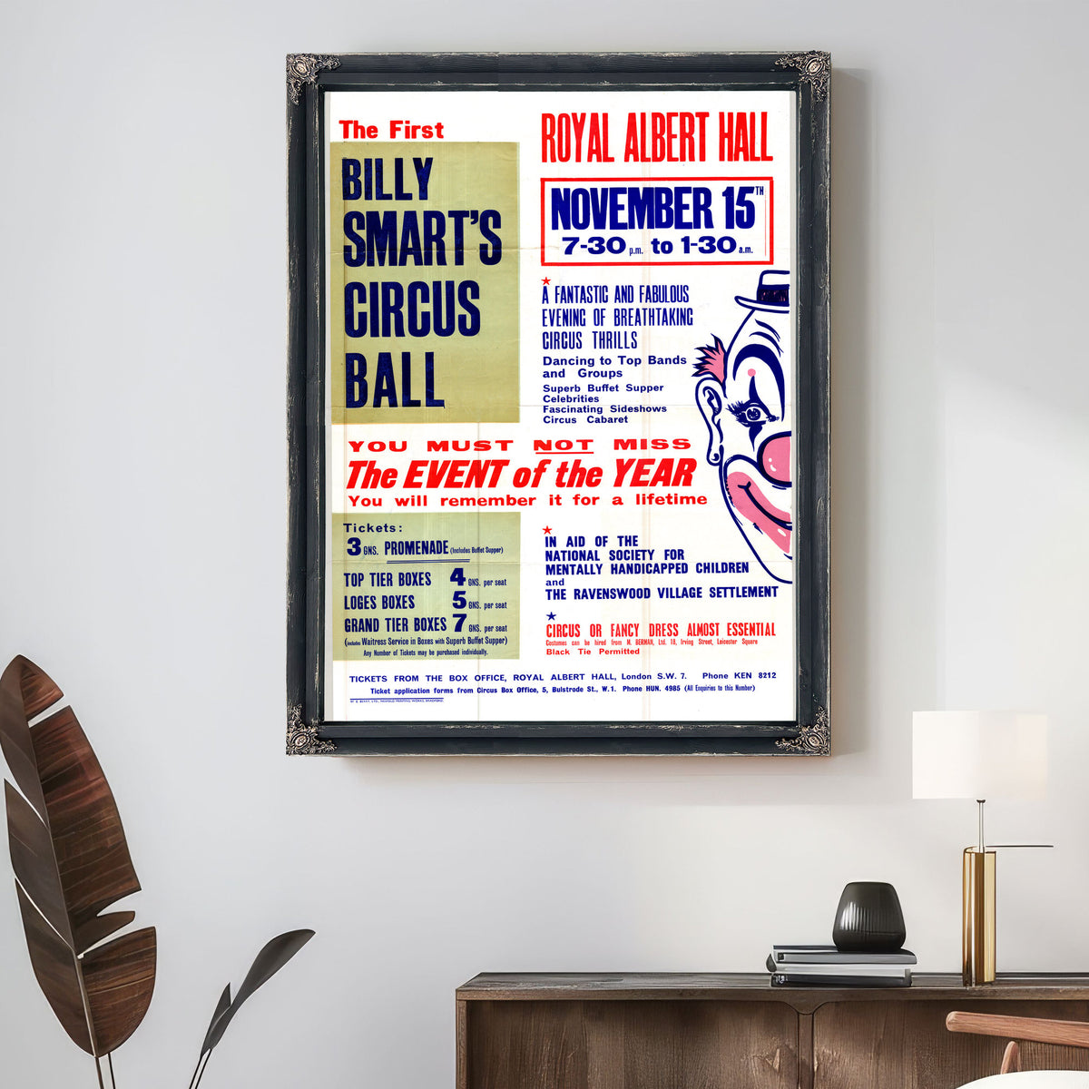 Dr Hunter Papers Circus Poster 6 By Vintage Circus Posters