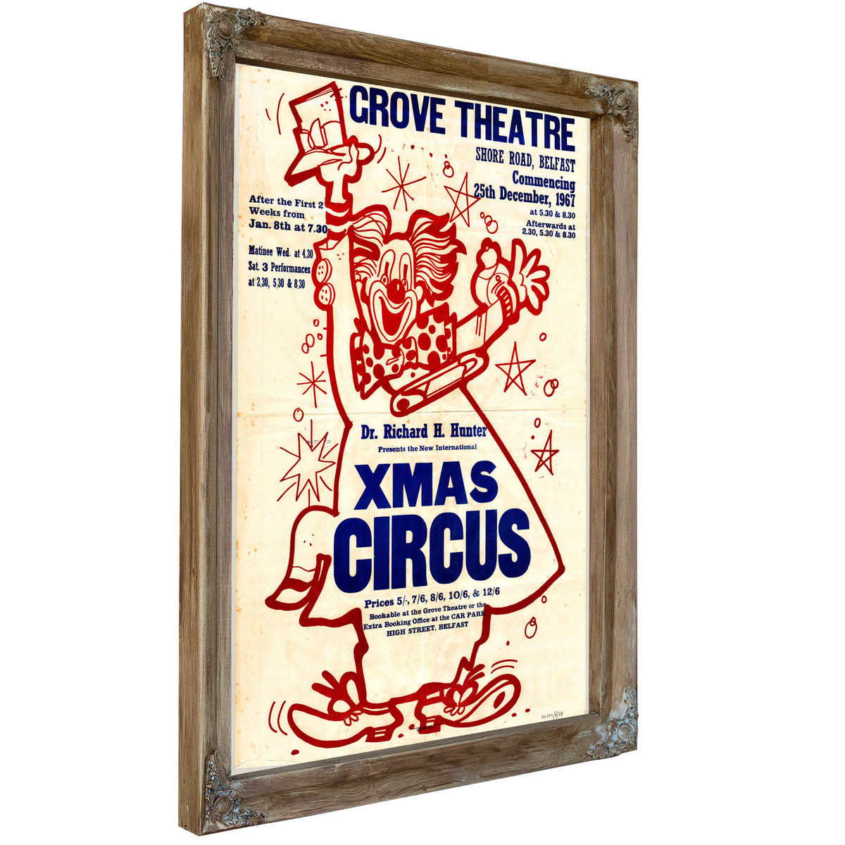 Dr Hunter Papers Circus Poster 7 By Vintage Circus Posters