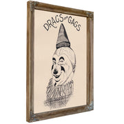 Drags Gags Clown Art Detail Virginia By Vintage Circus Posters