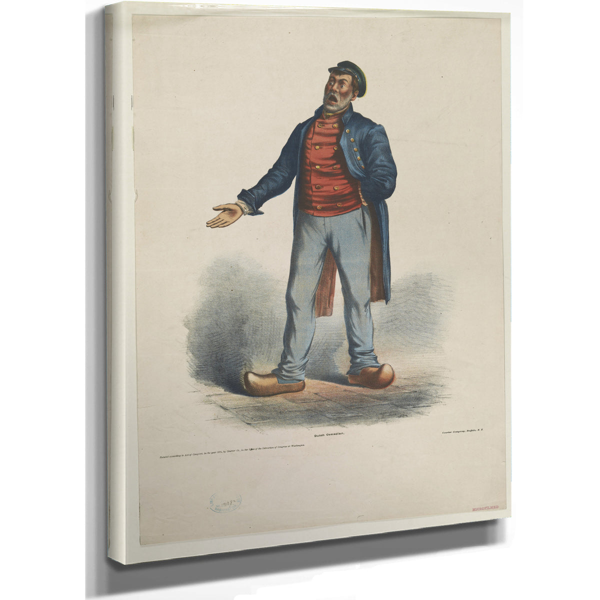 Dutch Comedian By Vintage Circus Posters