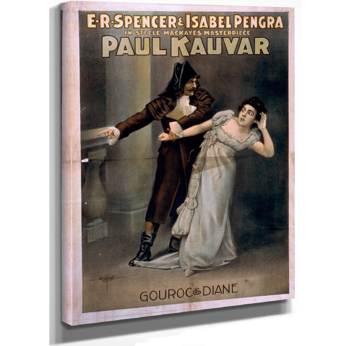 E R Spencer Isabel Pengra Steele By Vintage Circus Posters