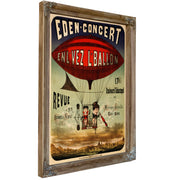 Eden Concert Enl Vez L Ballon By Vintage Circus Posters