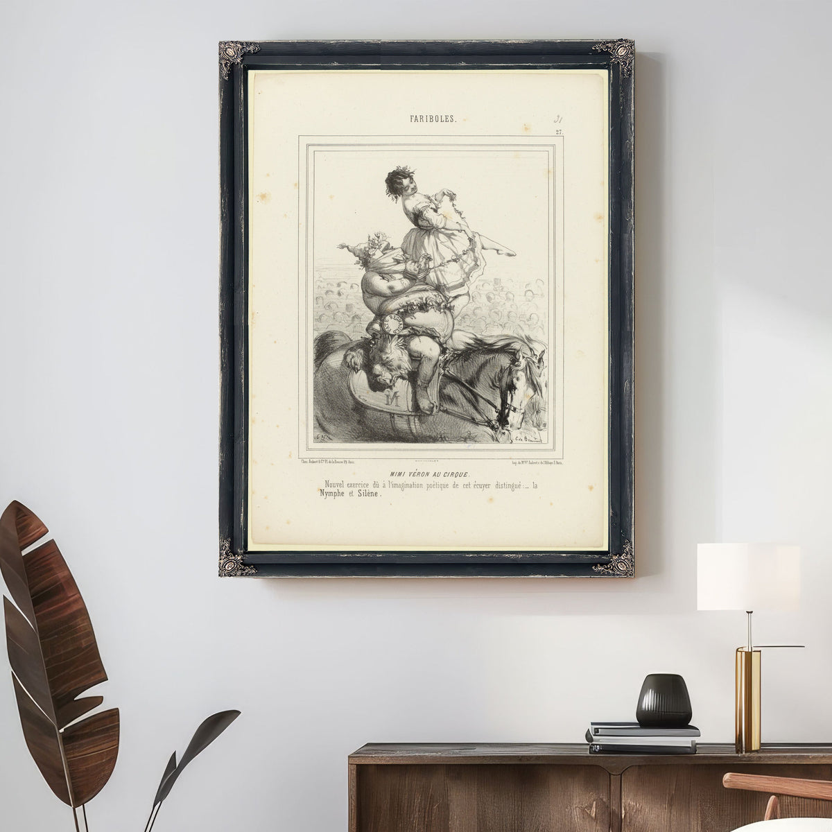 Fariboles 1 Planche 27 By Vintage Circus Posters