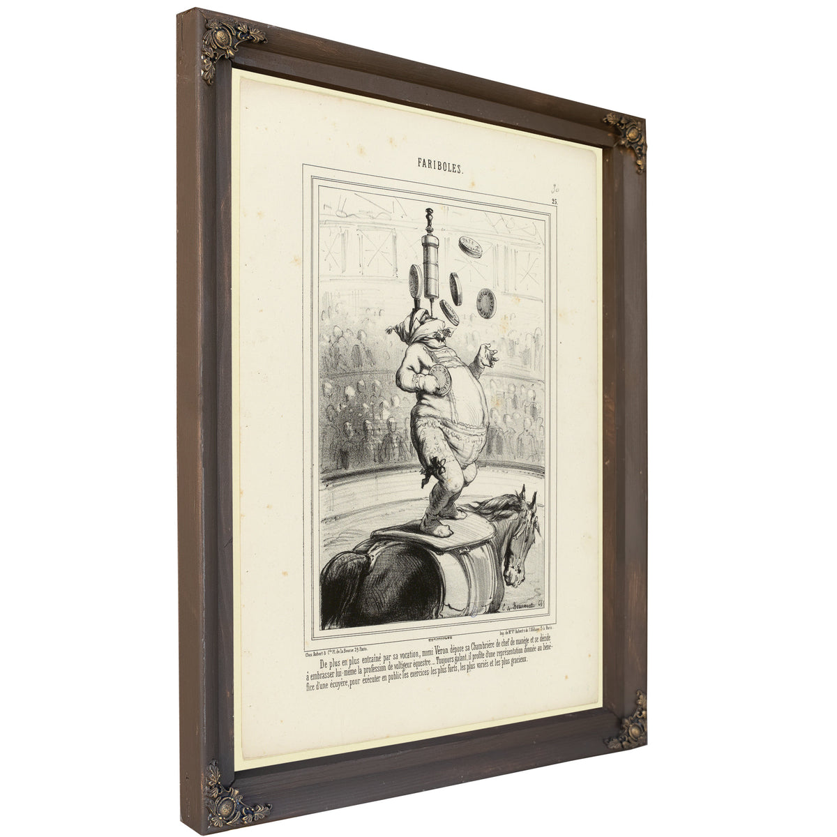 Fariboles 1 Planche By Vintage Circus Posters