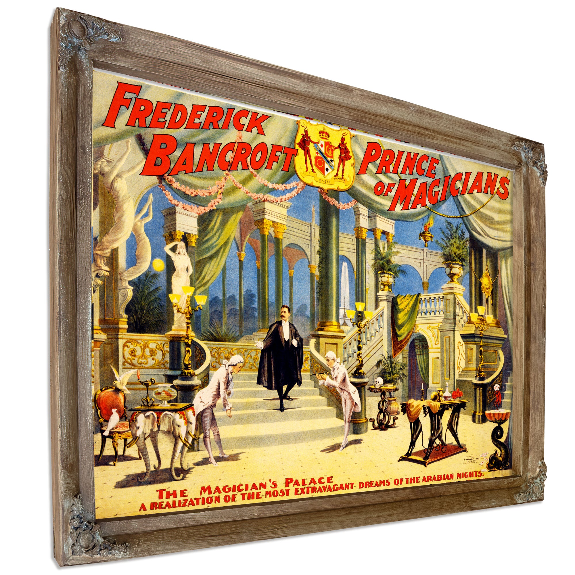 Frederick Bancroft Prince Magicians By Circus Posters New