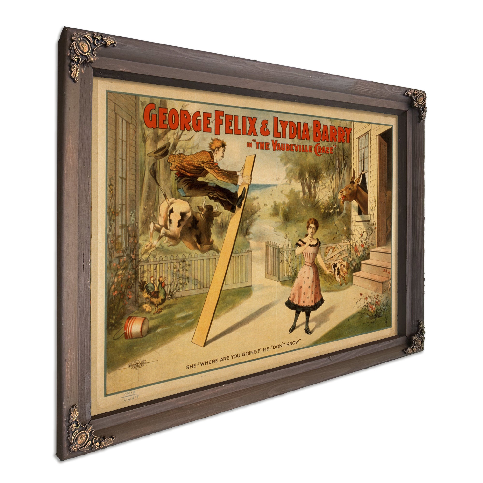 George Felix Lydia Barry the By Circus Posters New