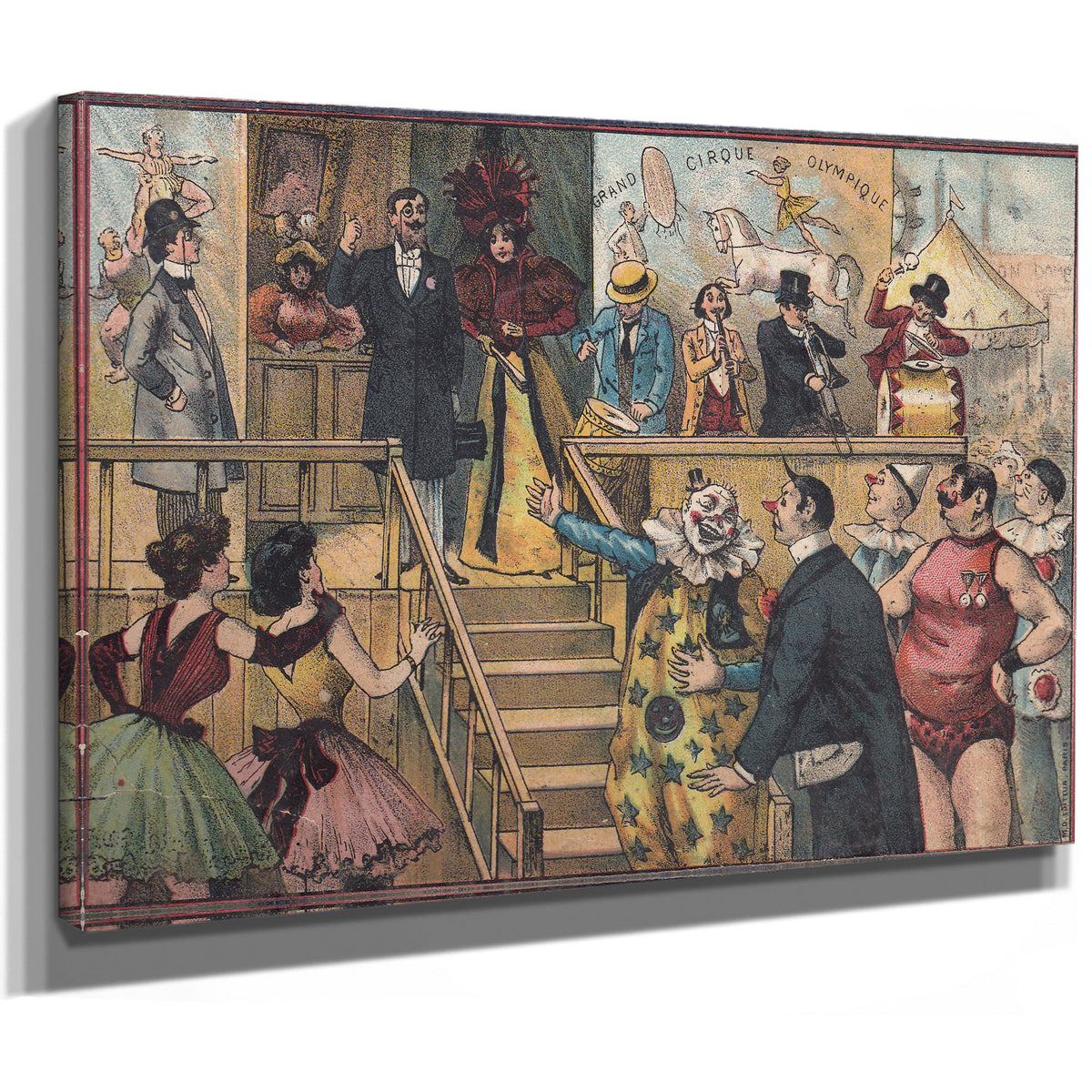 Grand Cirque Olympique Chromo By Circus Posters New