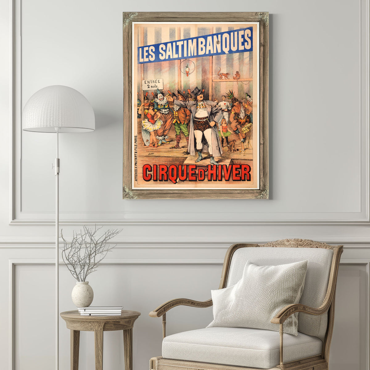 Henri Gray Les Saltimbanques By Vintage Circus Posters
