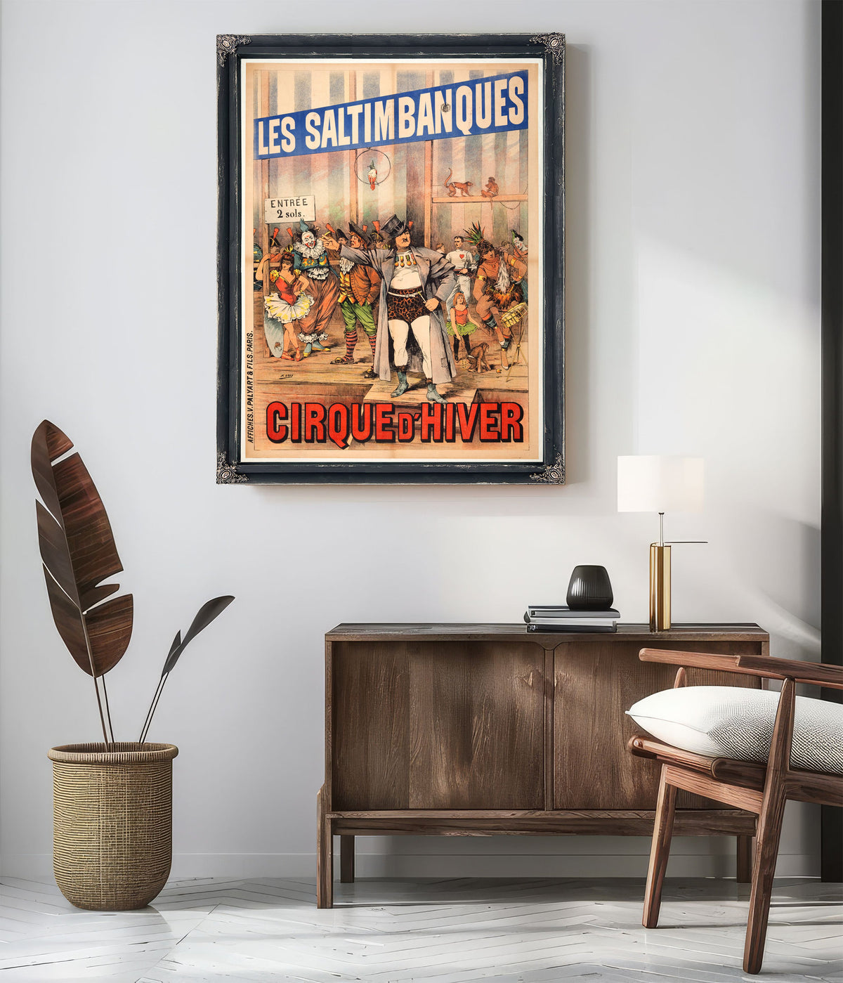 Henri Gray Les Saltimbanques By Vintage Circus Posters