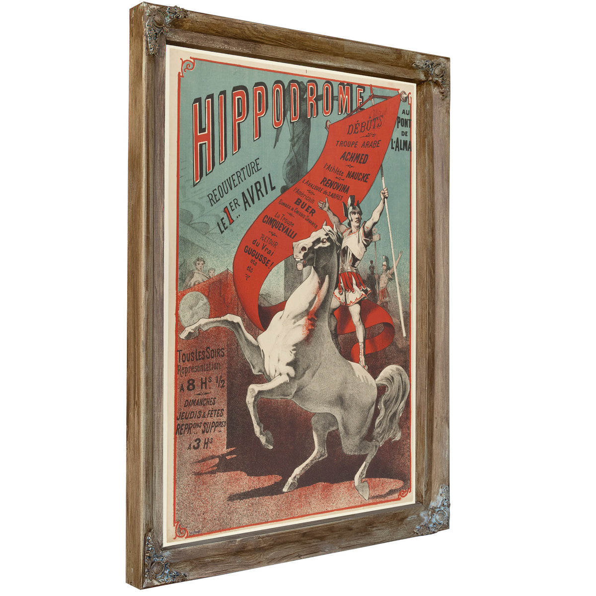 Hippodrome Au Pont de L Alma 02 By Vintage Circus Posters