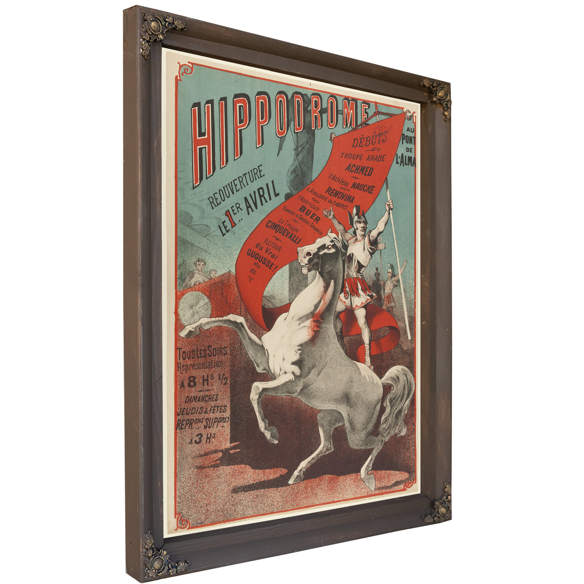 Hippodrome Au Pont de L Alma 02 By Vintage Circus Posters