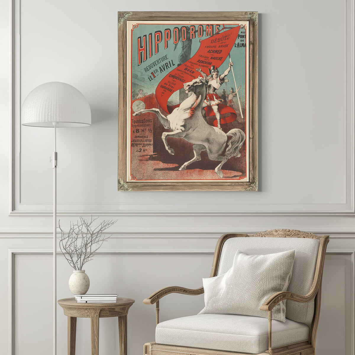 Hippodrome Au Pont de L Alma 02 By Vintage Circus Posters