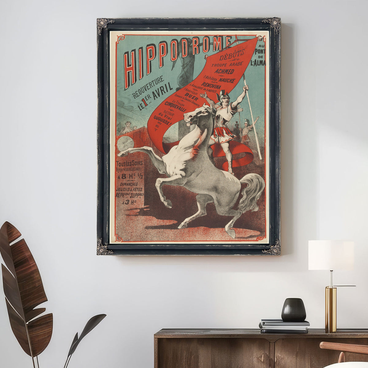 Hippodrome Au Pont de L Alma 02 By Vintage Circus Posters