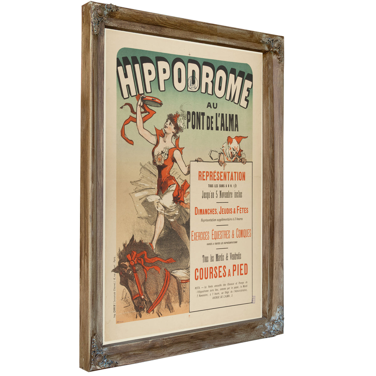 Hippodrome Au Pont de L Alma 03 By Vintage Circus Posters