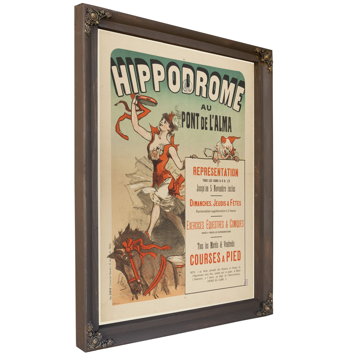 Hippodrome Au Pont de L Alma 03 By Vintage Circus Posters