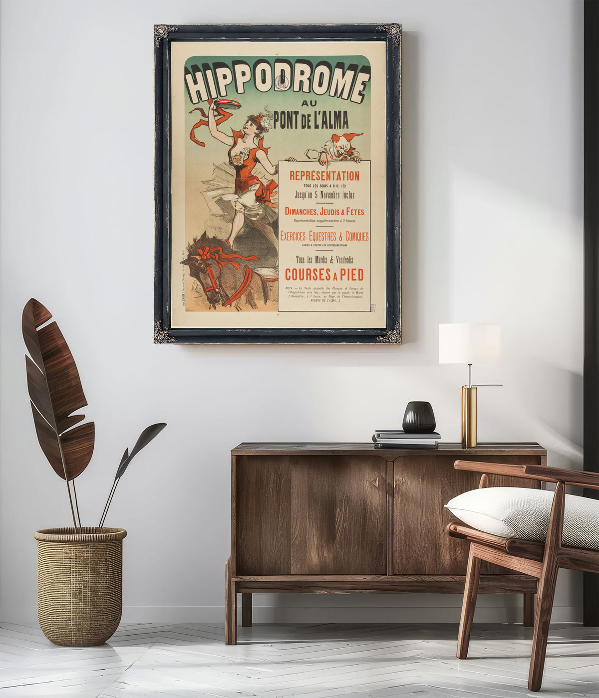 Hippodrome Au Pont de L Alma 03 By Vintage Circus Posters